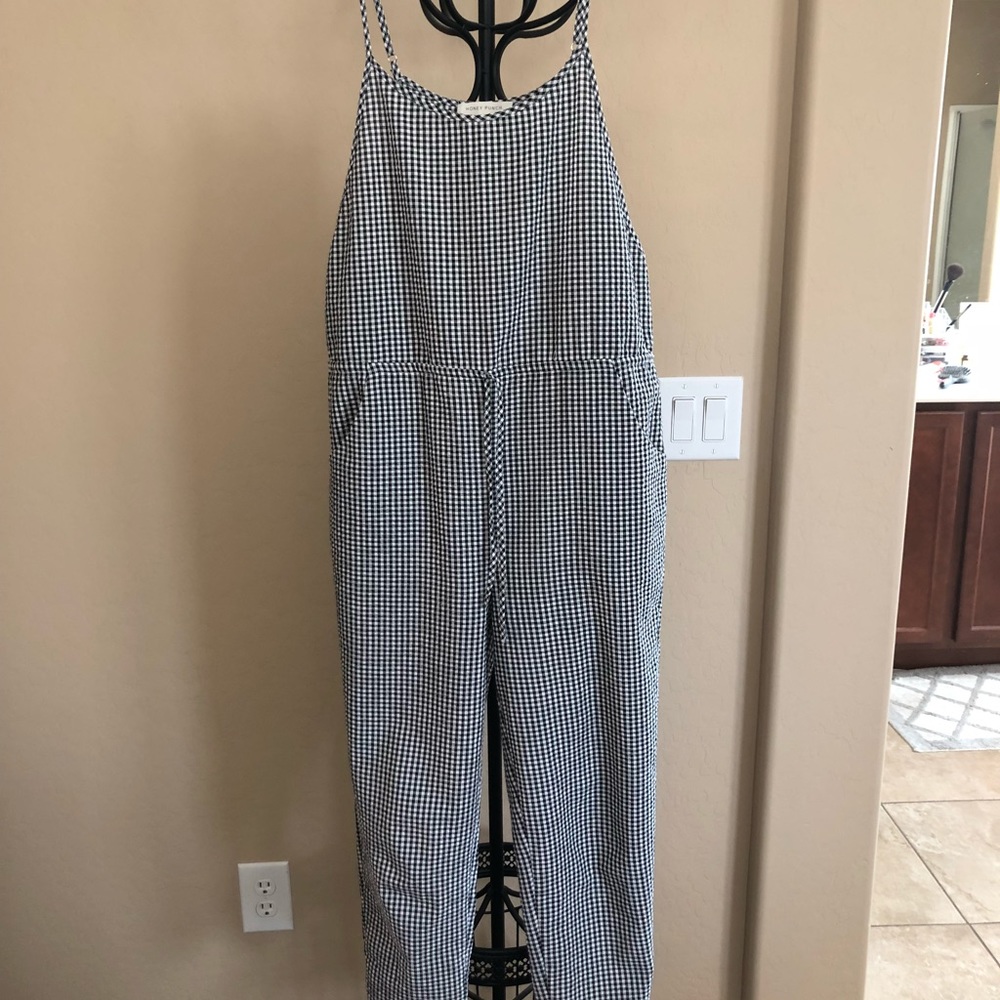 Roolee Boutique Gingham Jumpsuit
